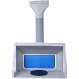 Portable Airbrush Paint Spray Booth Kit Pro Set with Turn Table Powerful Fan LED Spray Booth + Hose Dual Fans - Fab Heavy Parts