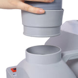 Portable Airbrush Paint Spray Booth Kit Pro Set with Turn Table Powerful Fan LED Spray Booth + Hose Dual Fans - Fab Heavy Parts