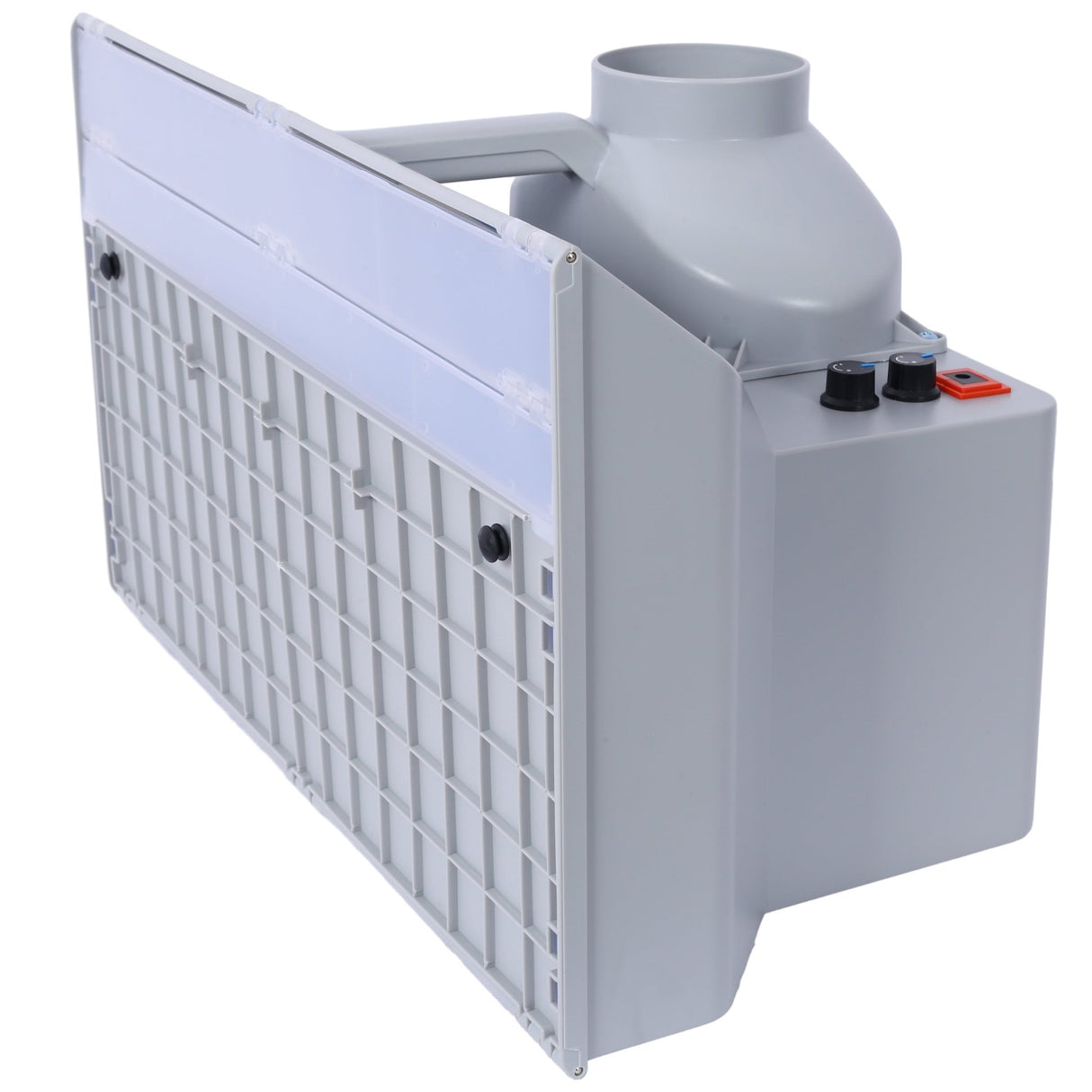 Portable Airbrush Paint Spray Booth Kit Pro Set with Turn Table Powerful Fan LED Spray Booth + Hose Dual Fans - Fab Heavy Parts