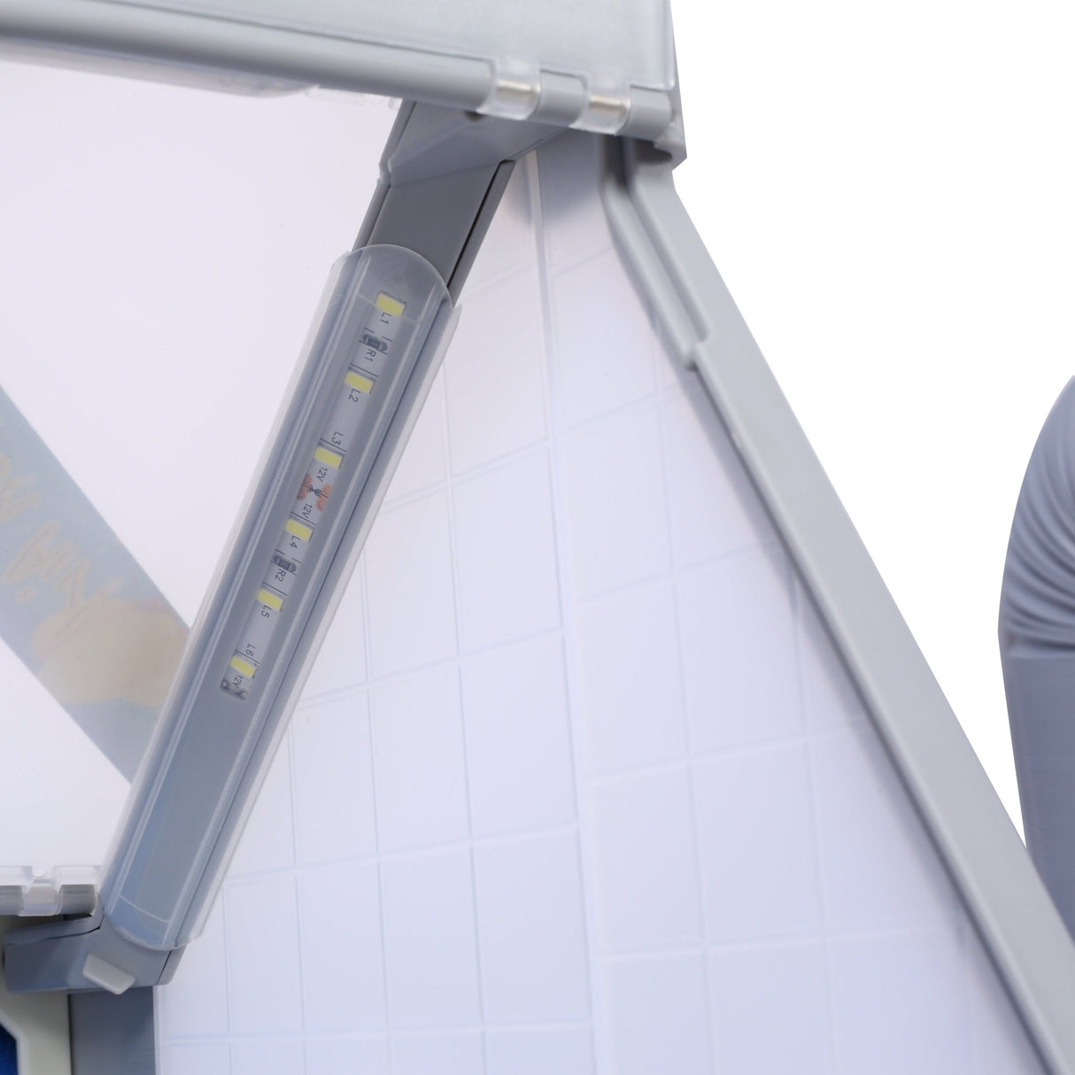 Portable Airbrush Spray Booth with 3 LED Lights Extra Replaceable Filter Pad Turn Table and 6ft Exhaust Extension Hose - Fab Heavy Parts