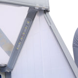 Portable Airbrush Spray Booth with 3 LED Lights Extra Replaceable Filter Pad Turn Table and 6ft Exhaust Extension Hose - Fab Heavy Parts