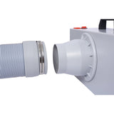 Portable Airbrush Spray Booth with 3 LED Lights Extra Replaceable Filter Pad Turn Table and 6ft Exhaust Extension Hose - Fab Heavy Parts