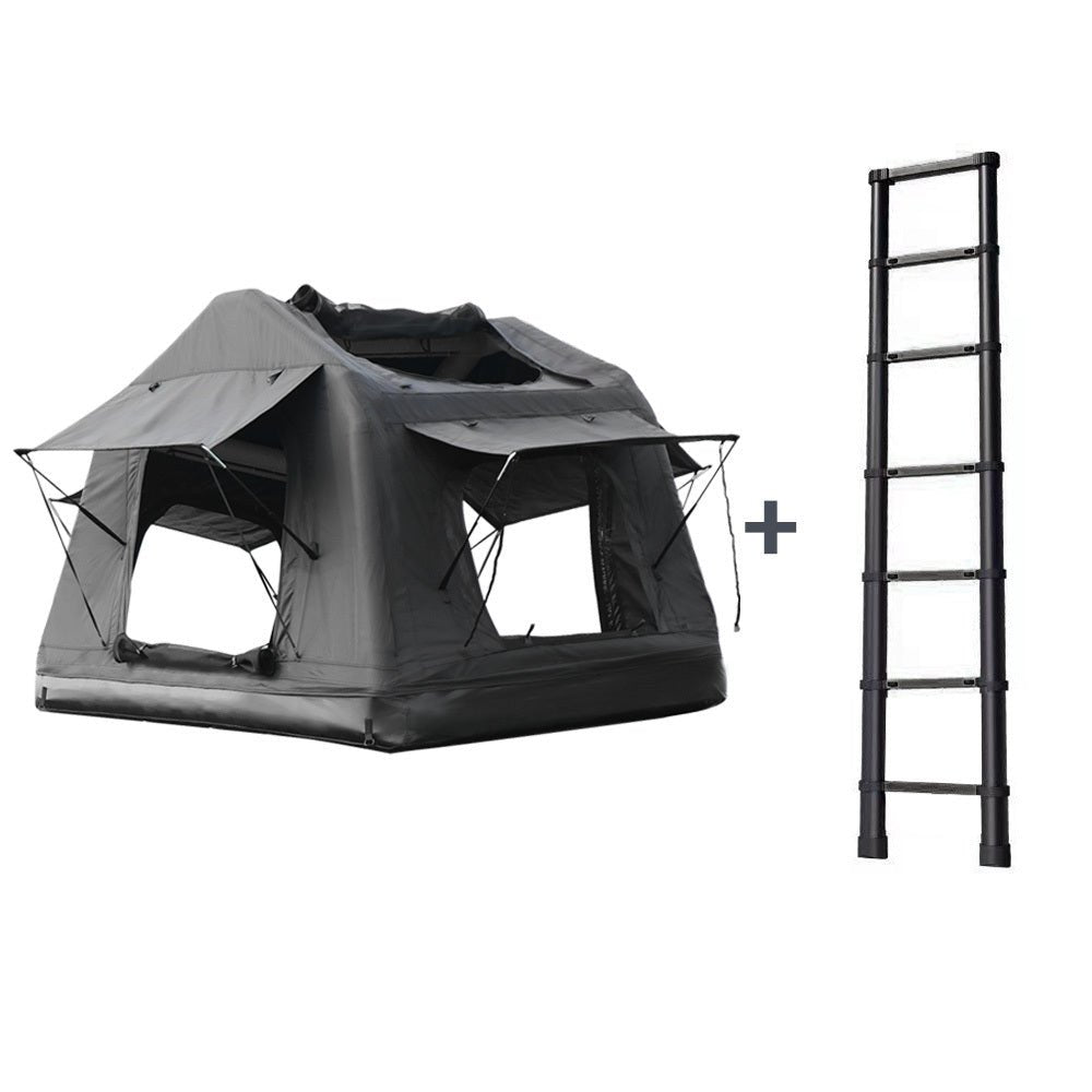 Portable Amphibious Inflatable Tent For Camping Foldable Offroad Roof Top Floating Tent (With Ladder) - Fab Heavy Parts