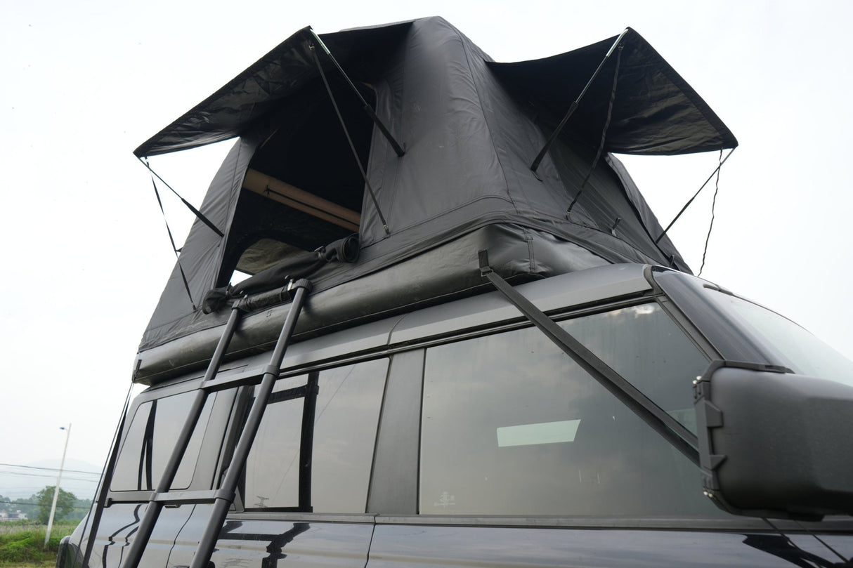 Portable Folding Aluminium Telescopic Ladder Non - Slip Extension Telescoping Ladder with Hooks - Fab Heavy Parts