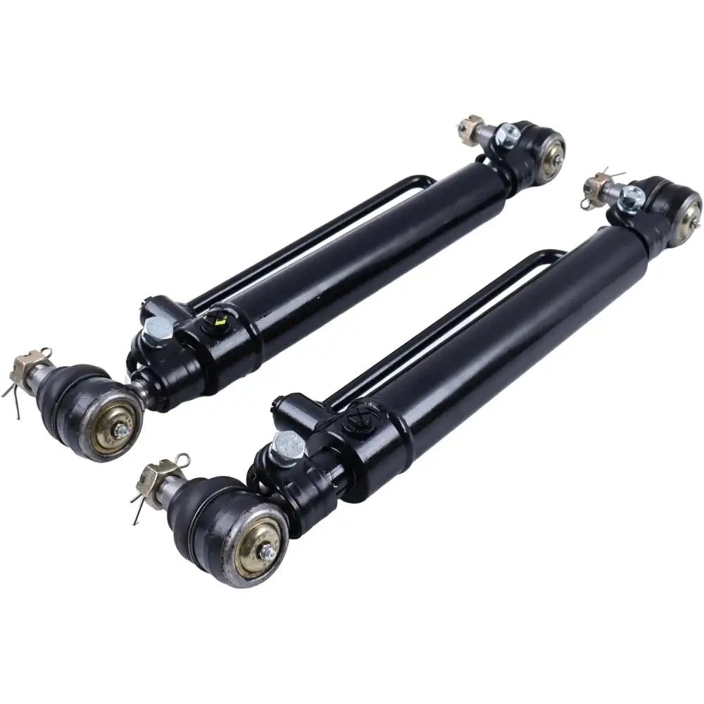 Power Steering Cylinders Set of 2 OE 234449A1 D92099 D147756 Compatible with Case Forklift and Loader - Fab Heavy Parts