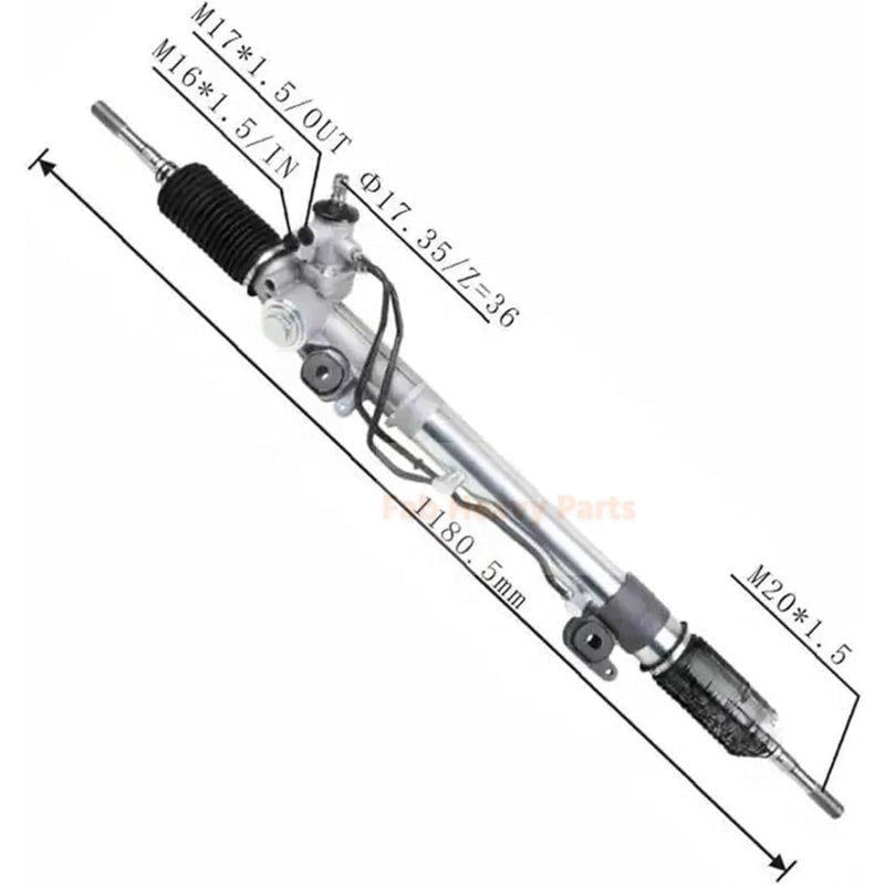 Power Steering Rack Gear 44250 - 60110 4425060110 44200 - 60090 4420060090 Compatible For TOYOTA Land Cruiser 4700 FZJ100 UZJ100 - Fab Heavy Parts