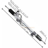 Power Steering Rack Gear 44250 - 60110 4425060110 44200 - 60090 4420060090 Compatible For TOYOTA Land Cruiser 4700 FZJ100 UZJ100 - Fab Heavy Parts