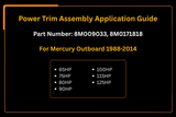 Power Trim Assembly 8M0090335 8M0171818 for Mercury Outboard 115HP 90HP 75HP - Fab Heavy Parts