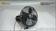 12V 6 Inch Cab Fan Air Circulating Fan for Excavator Loader Backhoe Tractor
