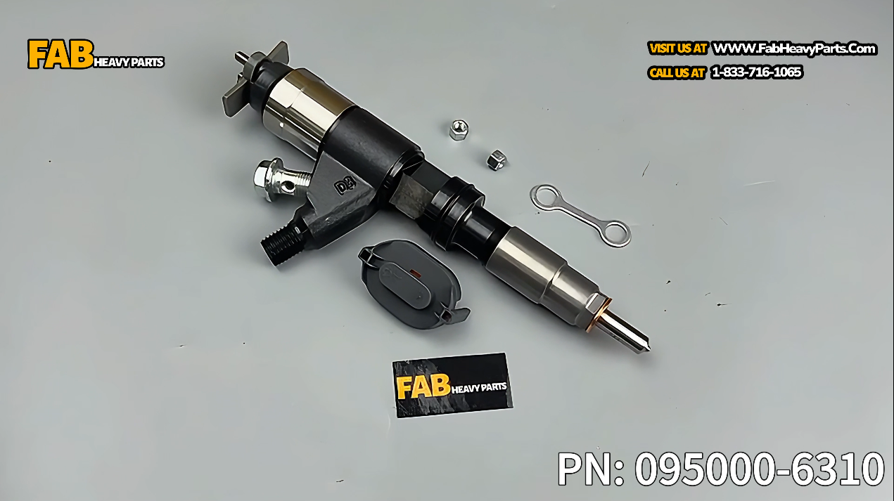 1 PCS Fuel Injector 095000-6310 095000-6311 RE530362 RE531209 Fits for John Deere 4.5L 6.8L