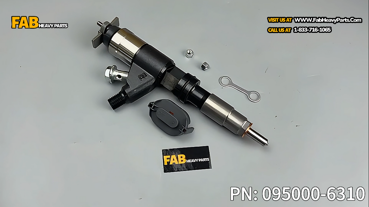 1 PCS Fuel Injector 095000-6310 095000-6311 RE530362 RE531209 Fits for John Deere 4.5L 6.8L