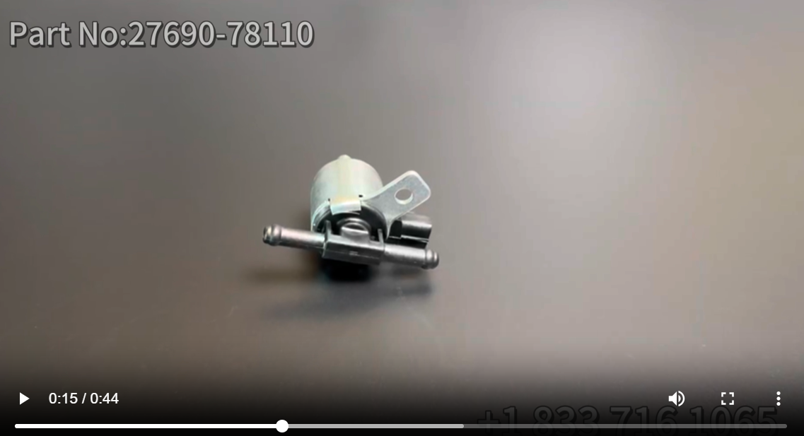 3Way 12V Brake Solenoid Valve 27690-78110 2769078110 Fits for Toyota Truck T100