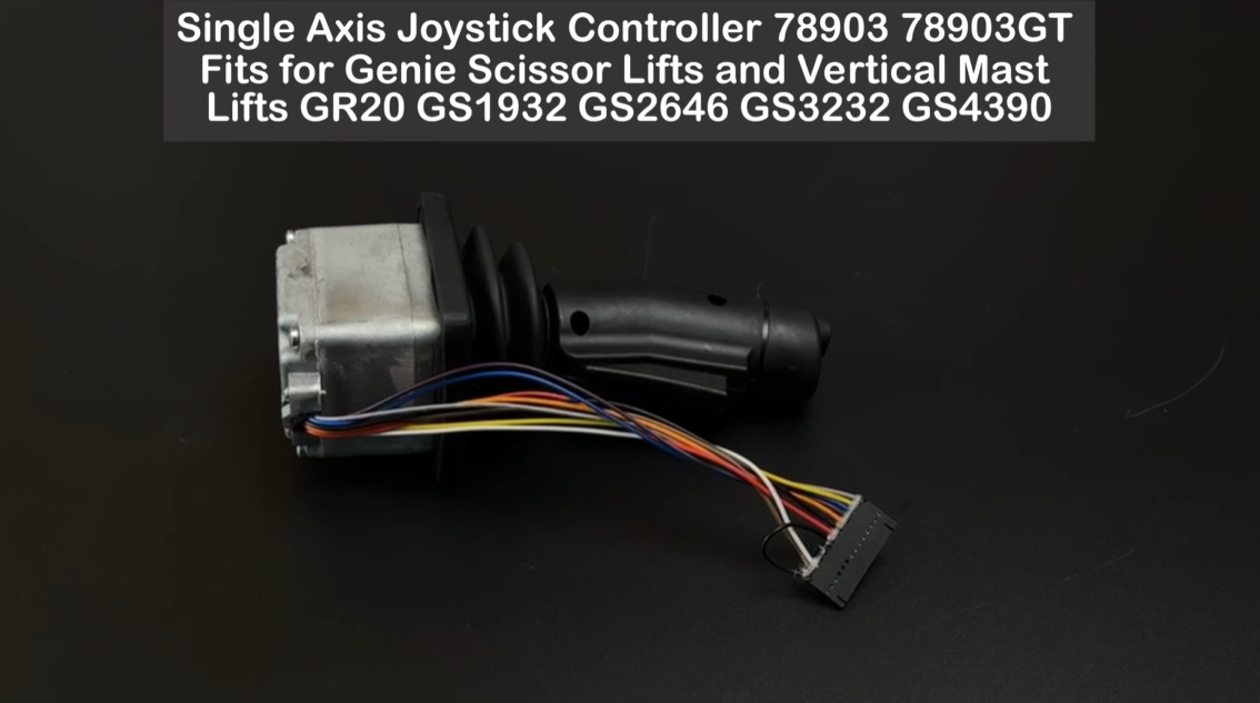 Single Axis Joystick Controller 78903 78903GT Fits for Genie  Scissor Lifts and Vertical Mast Lifts GR20 GS1932 GS2646 GS3232 GS4390
