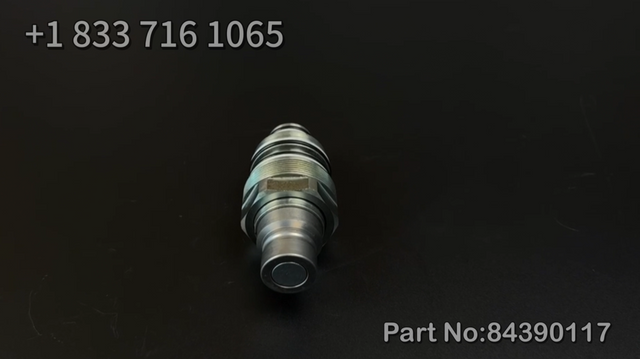 84390117 Male Flat Face Coupler Fits Case SR130 SR150 SR210 New Holland C227 C232 L213 L220 L230