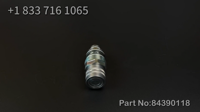 84390118 Female Flat Face Coupler Fits Case SR130 SR150 SR175 SV300 New Holland C227 C232 C238 L221 L220 L223