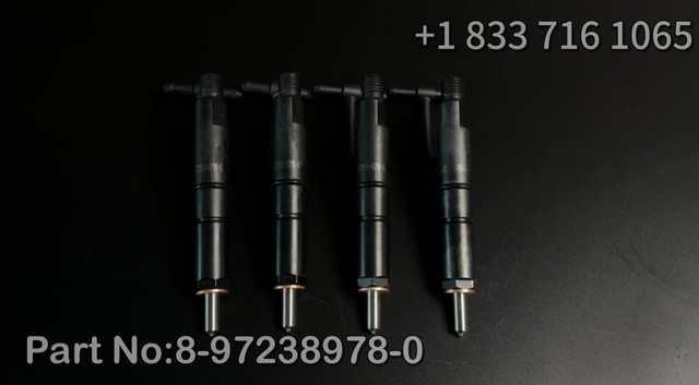 4 Piece Fuel Injector 8-97238978-0 Fits for Isuzu Engine 4JG1 4JG1T