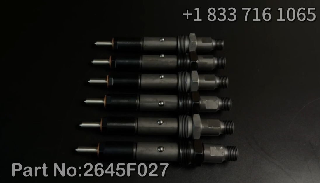6 PCS Fuel Injector 2645F027 for Perkins Engine 1106C-E60TA VK Series