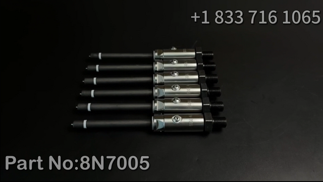 6 PCS Fuel Injector Nozzle Ass'y 8N7005 8N-7005 Fits for Caterpillar 235 330 350 Excavator D5 D6 Tractor 936 950 Loader