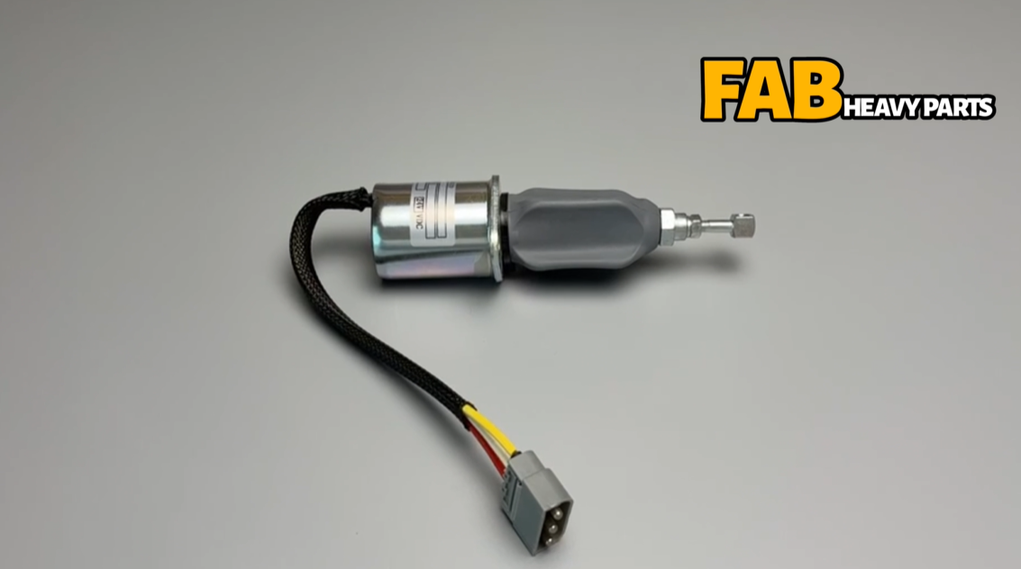 Stop Solenoid 6785-5121 11033700 for Volvo Wheel Loaders L70C L330C L70B, 24V