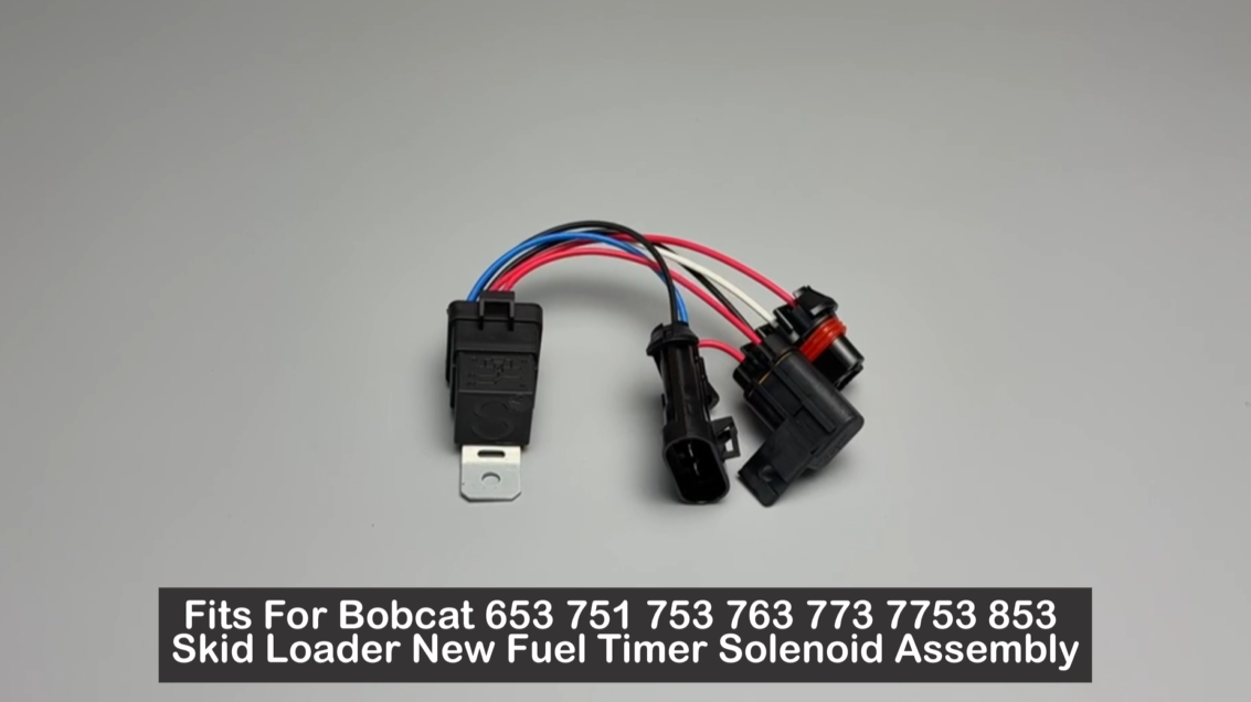 Fits For Bobcat 653 751 753 763 773 7753 853 Skid Loader New Fuel Timer Solenoid Assembly