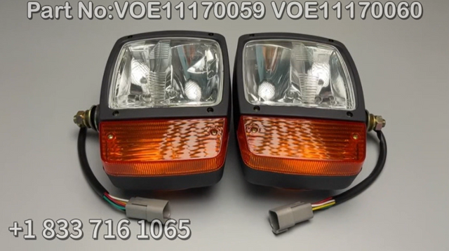 LH & RH Headlamp VOE11170059 VOE11170060 for Volvo G900 L60E L70E L90E L110E L120E