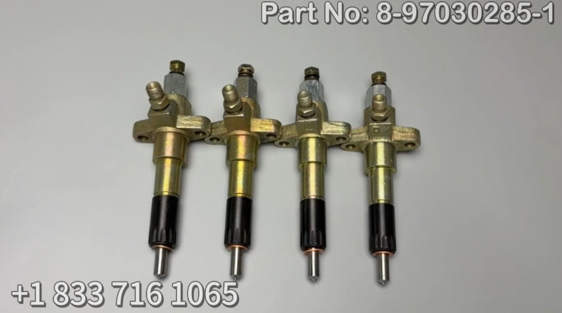 4 PCS Fuel Injector 8-97030285-1 1-05100437-1 8970302851 1051004371 for Isuzu Engine 4BD1 4BG1 6BG1 6BD1