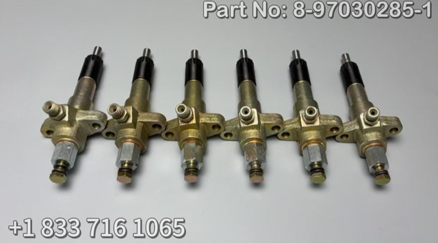 6 PCS Fuel Injector 8-97030285-1 1-05100437-1 8970302851 1051004371 for Isuzu Engine 4BD1 4BG1 6BG1 6BD1