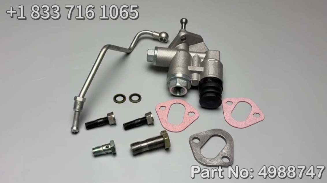 12V Fuel Lift Pump Kit With Line 4988747 3936316 Fits for Cummins Engine 6BT Dodge Ram Pickup Truck 2500 3500 5.9L 1994-1998