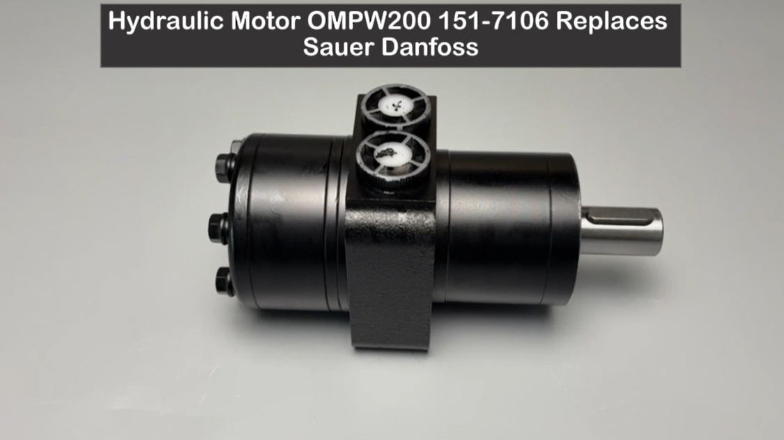 Hydraulic Motor OMPW200 151-7106 Replaces Sauer Danfoss