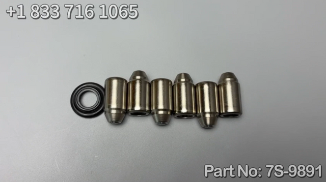 6 PCS Fuel Injector Nozzle 7S-9891 7S9891 7S-8722 7S8722 8N-4694 8N4694 8N-8796 8N8796 9L-6884 9L6884 Fits for Caterpillar CAT Engine 3406 3408 3412 3304 3306 1673C