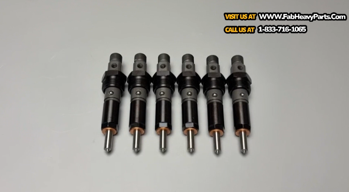 6 PCS Fuel Injector 4928990 KDAL59P5 Fits for Cummins Engine 4BT 6B 6BT 6BTA