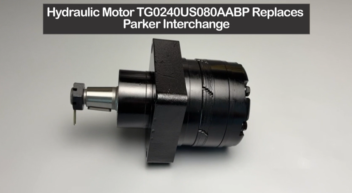 Hydraulic Motor TG0240US080AABP Replaces Parker Interchange