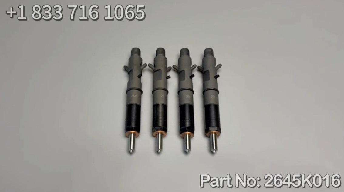 4 PCS Fuel Injector 2645K011 LJBB03202A for Perkins Engine 1104A-44T 1104C-44T 1104C-44TA