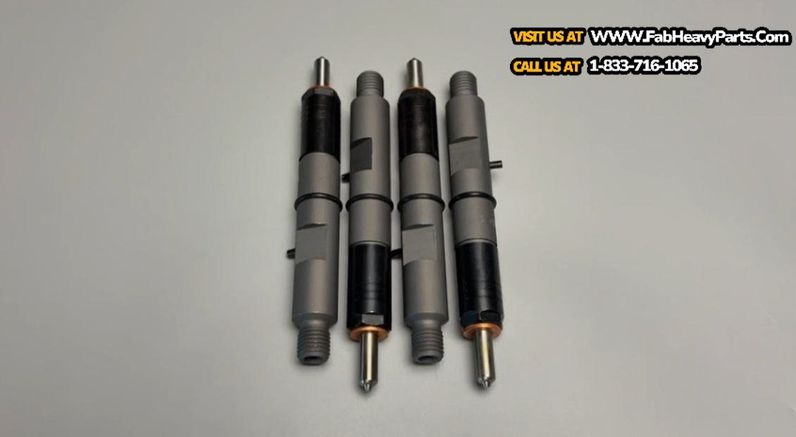 4 PCS Fuel Injector 2645K014 234-2906 2342906 for Perkins 1104C-E44T Fits for Caterpillar CAT 3054 Engine