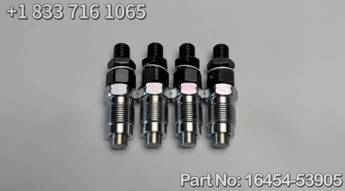 4 PCS Fuel Injector Nozzle 16454-53905 for Kubota V2203-M-E3B V2403-M-E2B V2203-E2B