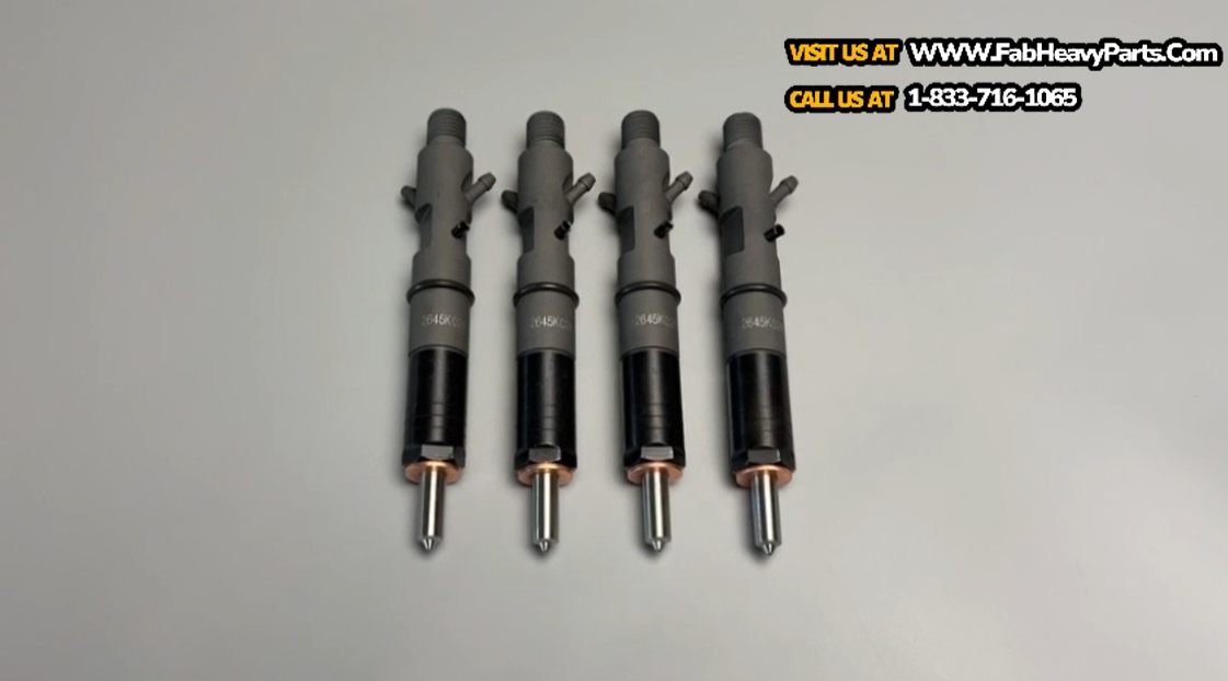 4 PCS Delphi Fuel Injector B03303A 2645K026 for Perkins Engine 1104D-44TA