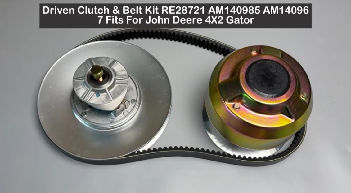 Clutch Kit With Belt AM138487 AM138486 Fits for Yanmar 3TNV70 Engine John Deere 4X2 4X4 HPX HPX815E 6X4 Trail Worksite Gator