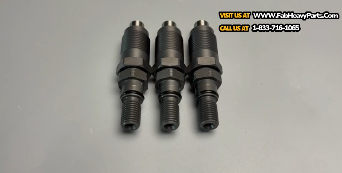 3 pezzi iniettore di carburante 719255-53100 per Yanmar 3TN66L-UWD 3TNE74-MG 3TNE74-USR 3TNA72-USR motore