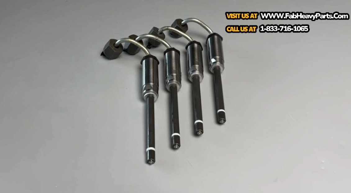 4 PCS Fuel Injection Pencil Nozzle 4W7015 4W-7015 0R3419 0R-3419 Fits for Caterpillar CAT 215B E180 931B 931C 935B 935C 943 953 Engine 3204