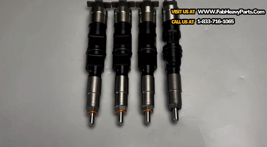 4PCS Fuel Injector RE516540 RE507860 095050-5050 Fits for John Deere 4045 4.5L