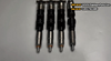 4PCS Fuel Injector RE516540 RE507860 095050-5050 Fits for John Deere 4045 4.5L