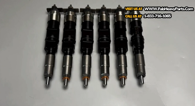 6PCS Fuel Injector RE516540 RE507860 095050-5050 Fits for John Deere 6068 6081 6090