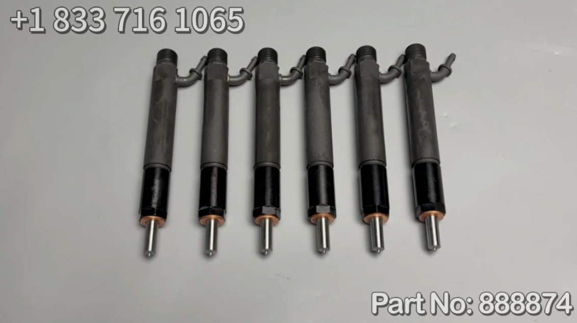 6 Piece Fuel Injector 888874 Fits for Volvo Engine D5A-BTA D7C-BTA TAD520GE TAD520VE TAD720GE AD722VE TD720GE
