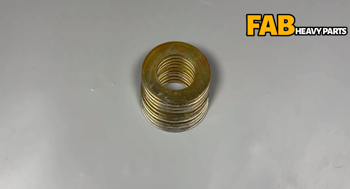 55*100*5mm Steel Large Bucket Shim Washer Kit for Excavator Loader Digger - Pack of 10