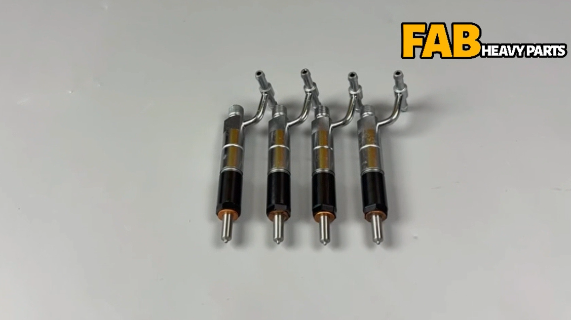 4 PCS Fuel Injector 6202-13-3110 Fits for Komatsu 4D95 WA50-1 PC70-7E PC75UU-2E BR300J-1 BR200S-1