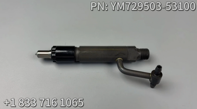 Fuel Injector YM729503-53100 Fits for Komatsu 3D84E-3 3D84N-2 3D88E-3 4D84E-3 4D88E-3 Engine PC35R-8 PC45R-8 Excavator SK05J-2 Skid Steer Loader