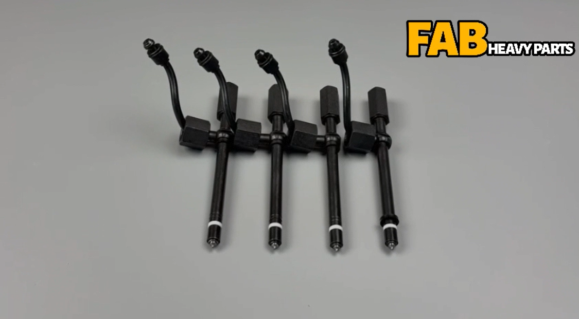 4 PCS New Fuel Injector 9L6969 9L-6969 0R2504 0R-2504 Fits for Caterpillar CAT 3208 Engine 225 Excavator 910 Loader