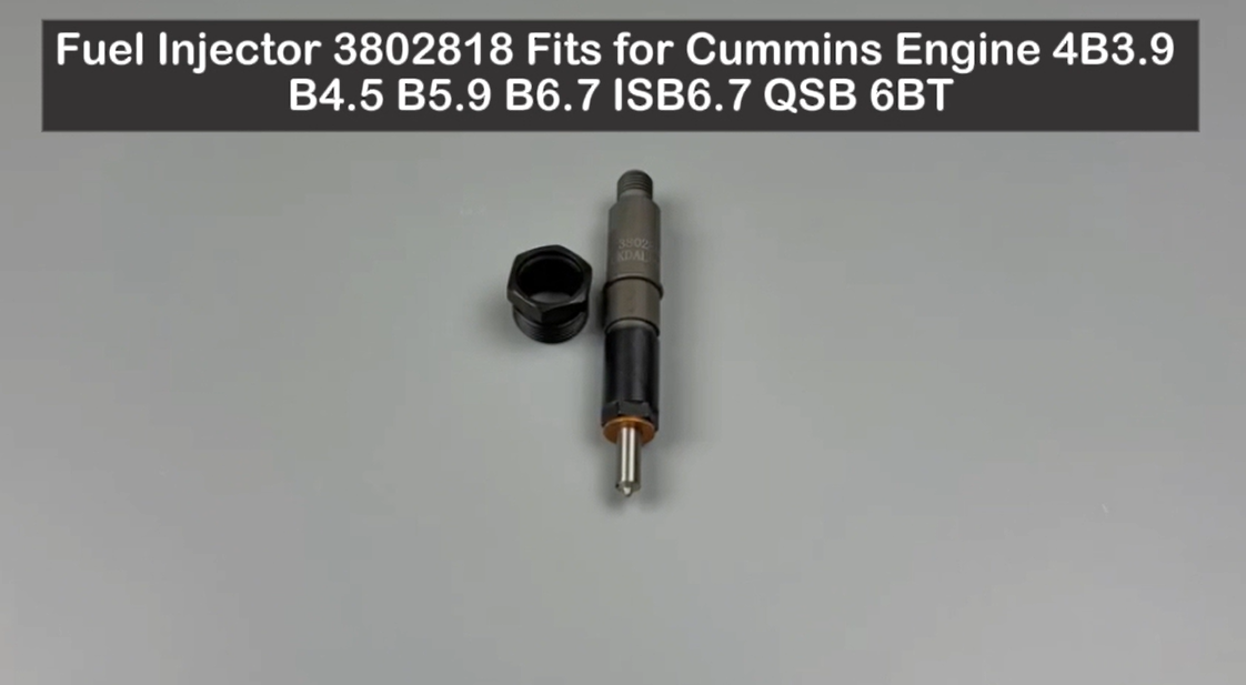 Fuel Injector 3802818 Fits for Cummins Engine 4B3.9 B4.5 B5.9 B6.7 ISB6.7 QSB 6BT