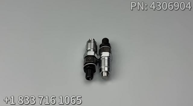 2Piece Fuel Injector 4306904 Fits for Kubota Engine Z482 Z482-E4B Z482-E4B-TXRN-1 Jacobsen Riding Greens Mower Eclipse 322