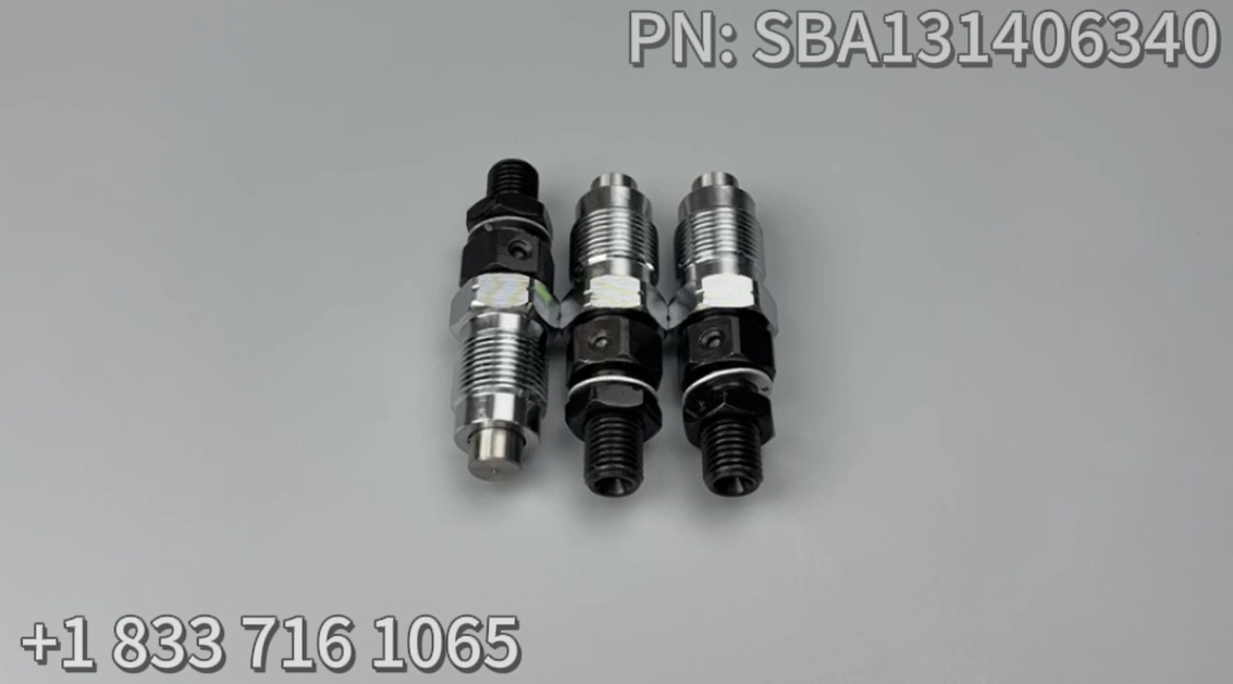 3 Piece Fuel Injector SBA131406340 Fits for New Holland Tractor TC24D TZ18DA TZ22D TZ25DA GT65 GT75 LGT14D LGT16
